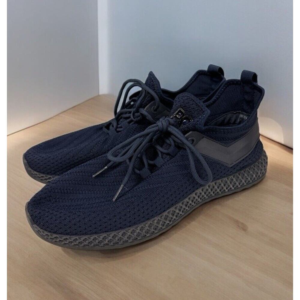 Pony PP1 Tag Tempo Mens Sz 12 Navy Blue Sneakers Athletic Casual Running Shoes‎